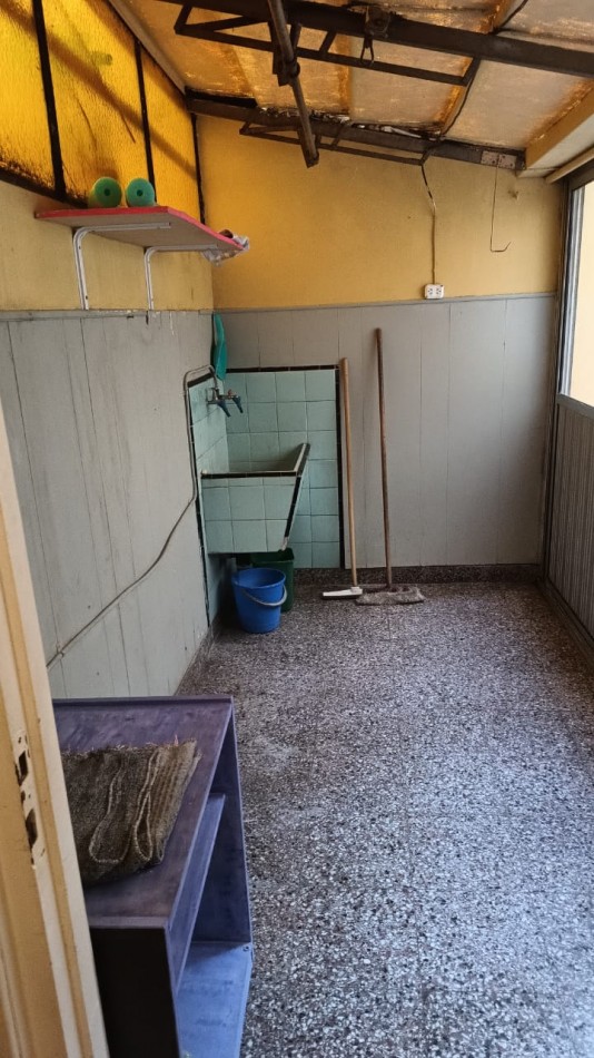 Departamento 1 amb.  c/cocina y baños separados/lavadero cubierto y semidescubierto